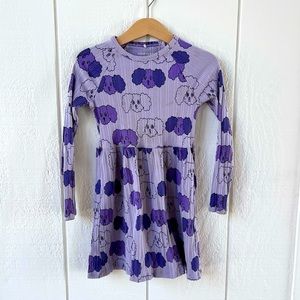 Mini Rodini puffy dog dress and matching pants